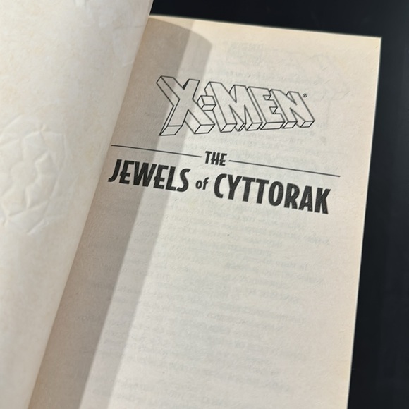 X-Men: The Jewels of Cyttorak - Vintage Paperback Novel - Picture 4 of 10